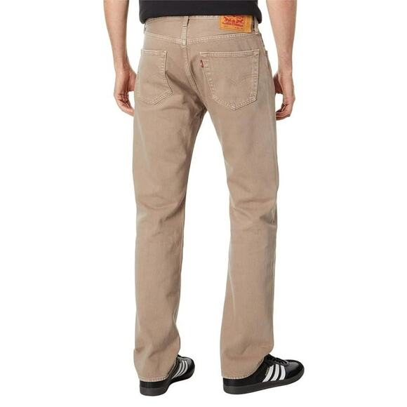 Levi's 501 premium All Beige jeans Size 28/30 Classic Retro Clean - Picture 2 of 13